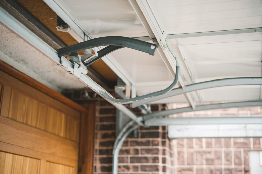 a-photo-of-a-bent-garage-door-cable