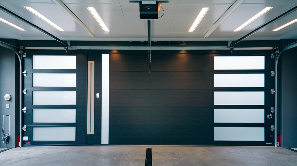 modern garage door 