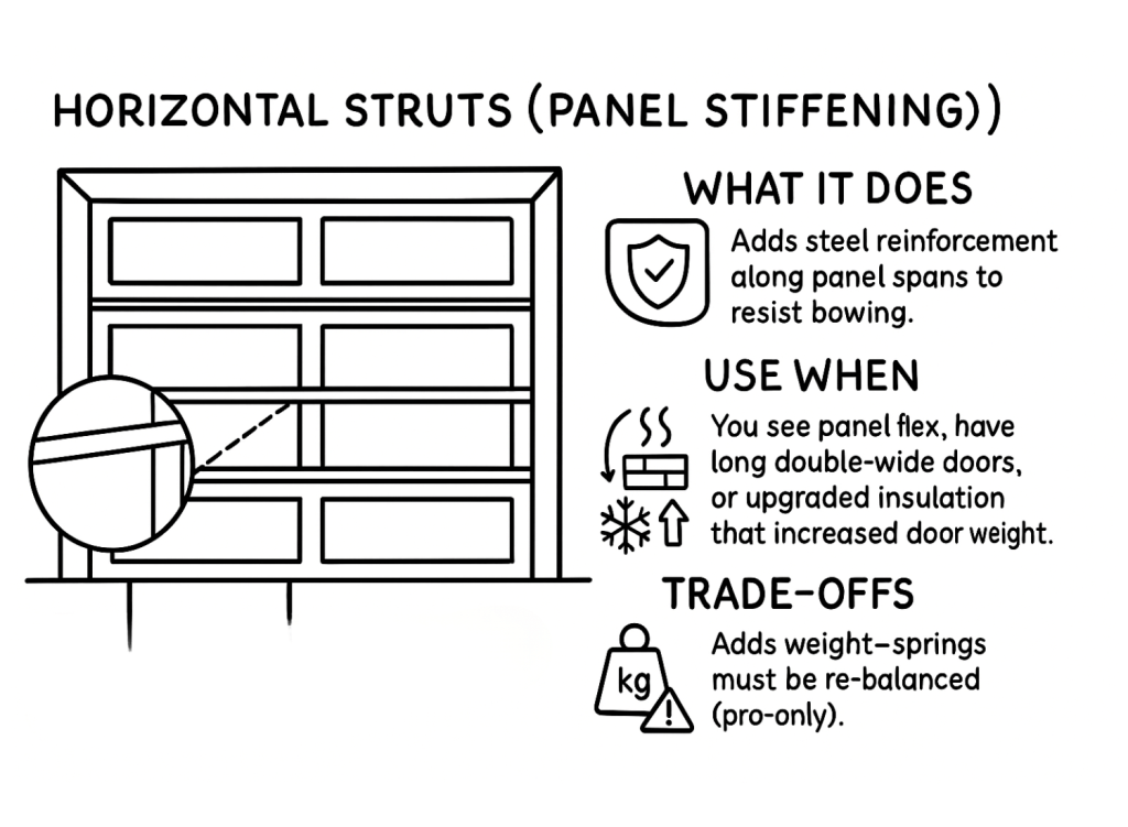 horizontal struts diagram