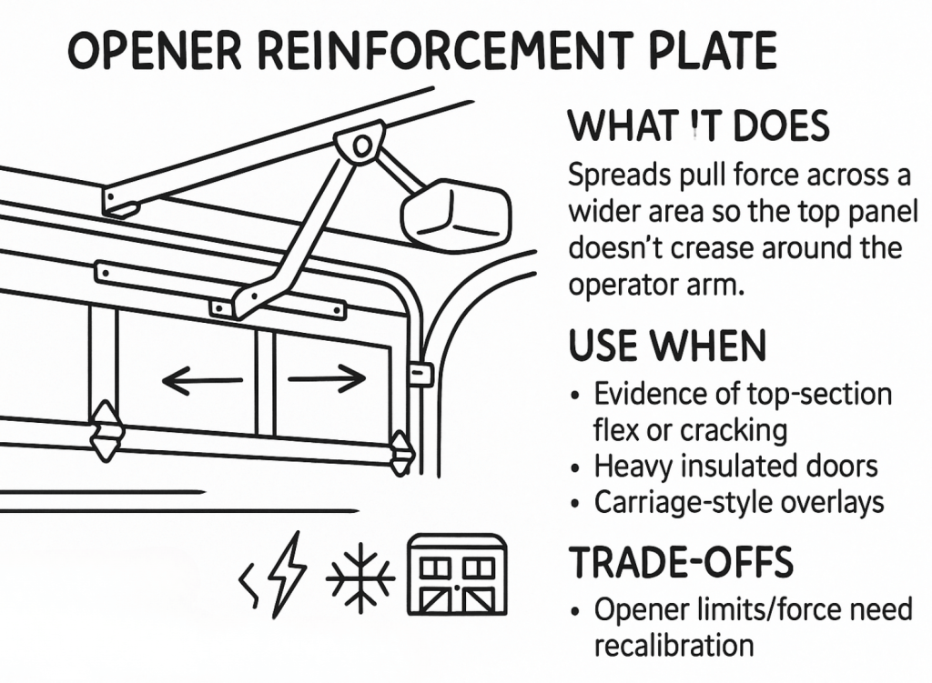 opener reinforcement