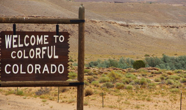 A wooden sign reading