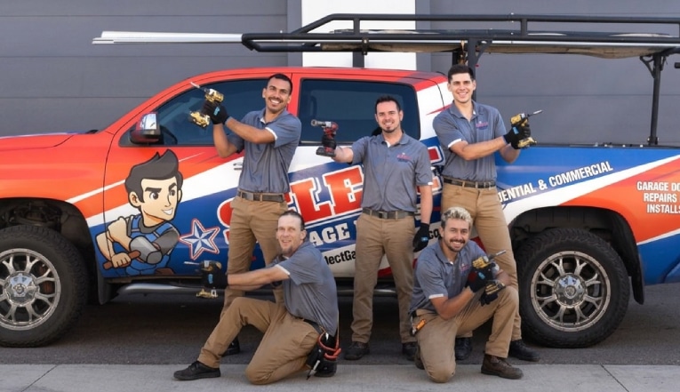 Garage door installers