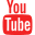 YouTube logo with red and white text.