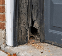 Garage door weatherstripping