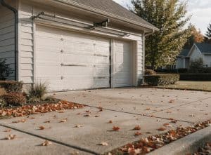 Residential garage door