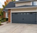 a garage door