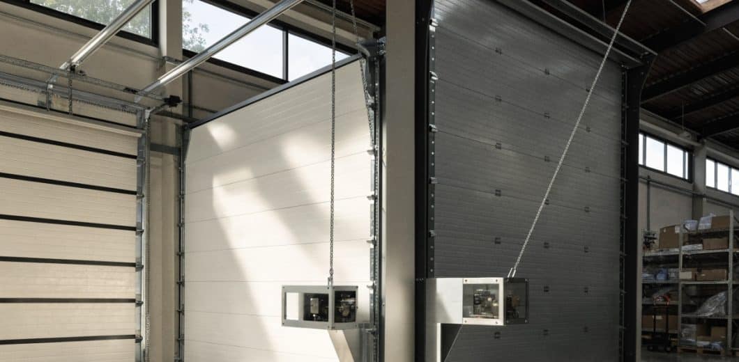 garage door opener and an operator